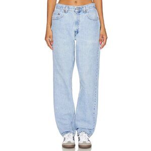 aligrace Ultra Baggy Customs Jeans Light Medium Blue